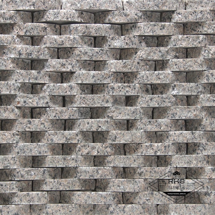 Фасадный камень Плетёнка — Гранит Межиричский в Волгограде